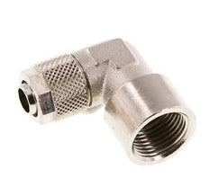 10x8 & G3/8'' Vernickeltes Messing-Winkelstück zum Aufstecken mit Innengewinde