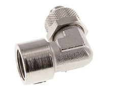 12x10 & G3/8'' Vernickeltes Messing-Winkelstück zum Aufstecken mit Innengewinde [2 Stück]