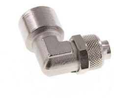 12x10 & G3/8'' Vernickeltes Messing-Winkelstück zum Aufstecken mit Innengewinde [2 Stück]