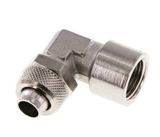 12x10 & G3/8'' Vernickeltes Messing-Winkelstück zum Aufstecken mit Innengewinde [2 Stück]