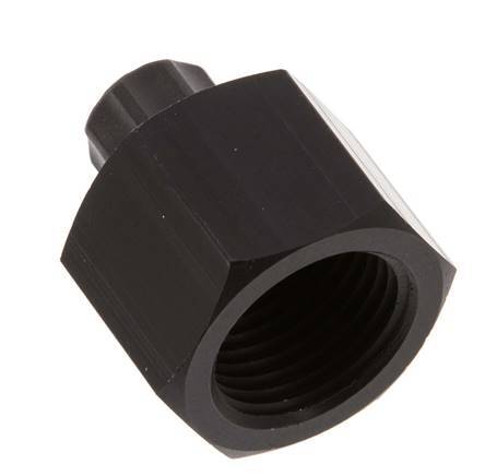 6x4 & G1/2'' Aluminium Aufsteckverschraubung mit Innengewinde
