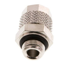 8x6 & G1/8'' Nickel plated Brass Straight Push-on Fitting with Male Threads NBR [5 Pieces]