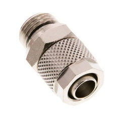 10x8 & G1/4'' Nickel plated Brass Straight Push-on Fitting with Male Threads NBR [2 Pieces]