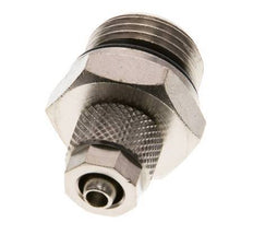 6x4 & G3/8'' Nickel plated Brass Straight Push-on Fitting with Male Threads NBR [2 Pieces]