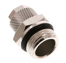 12x10 & G1/2'' Nickel plated Brass Straight Push-on Fitting with Male Threads NBR [2 Pieces]