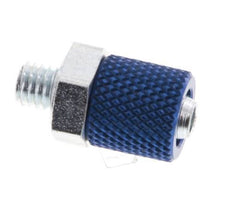 6x4 & M5 Aluminum Straight Push-on Fitting with Male Threads [5 Pieces]