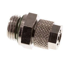 8x6 & G1/4'' Nickel plated Brass Straight Push-on Fitting with Male Threads FKM [2 Pieces]