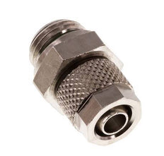 8x6 & G1/4'' Nickel plated Brass Straight Push-on Fitting with Male Threads FKM [2 Pieces]