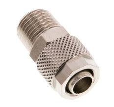 10x8 & R1/4'' Nickel plated Brass Straight Push-on Fitting with Male Threads [5 Pieces]