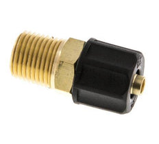 6x4 & 1/8''NPT Gerade Messing-Steckverschraubung mit Außengewinde [2 Stück]