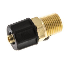 6x4 & 1/8''NPT Gerade Messing-Steckverschraubung mit Außengewinde [2 Stück]