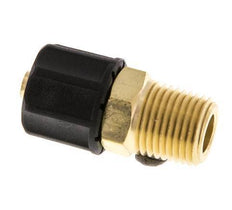 6x4 & 1/8''NPT Gerade Messing-Steckverschraubung mit Außengewinde [2 Stück]