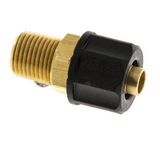8x6 & 1/8''NPT Messing Aufsteckverschraubung mit Außengewinde [2 Stück]