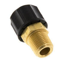 8x6 & 1/8''NPT Messing Aufsteckverschraubung mit Außengewinde [2 Stück]