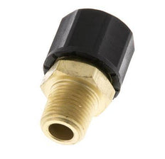 10x8 & 1/8''NPT Gerade Messing-Steckverschraubung mit Außengewinde [2 Stück]