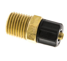 6x4 & 1/4''NPT Gerade Steckverschraubung aus Messing mit Außengewinde [2 Stück]