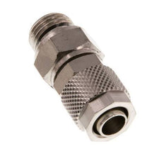 10x8 & G1/4'' Vernickeltes Messing Gerade Aufsteckverschraubung mit Außengewinde Drehbar [2 Stück]