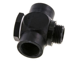 G1/2'' Aluminium T-Banjo Fitting mit Außen- und Innengewinde mit O-Ring [5 Stück]