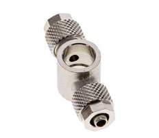 6x4 & G1/8'' Vernickeltes Messing Banjo T Aufsteckfitting [2 Stück]