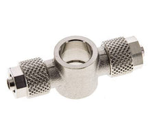 6x4 & G1/8'' Vernickeltes Messing Banjo T Aufsteckfitting [2 Stück]