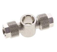8x6 & G1/8'' Vernickeltes Messing Banjo T Aufsteckfitting [2 Stück]