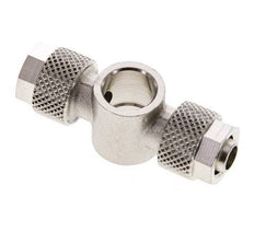 8x6 & G1/8'' Vernickeltes Messing Banjo T Aufsteckfitting [2 Stück]