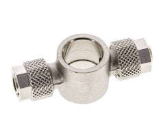 8x6 & G1/4'' Vernickeltes Messing Banjo T Aufsteckfitting [2 Stück]
