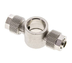 8x6 & G1/4'' Vernickeltes Messing Banjo T Aufsteckfitting [2 Stück]