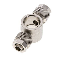8x6 & G1/4'' Vernickeltes Messing Banjo T Aufsteckfitting [2 Stück]