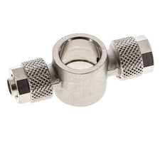 8x6 & G1/4'' Vernickeltes Messing Banjo T Aufsteckfitting [2 Stück]