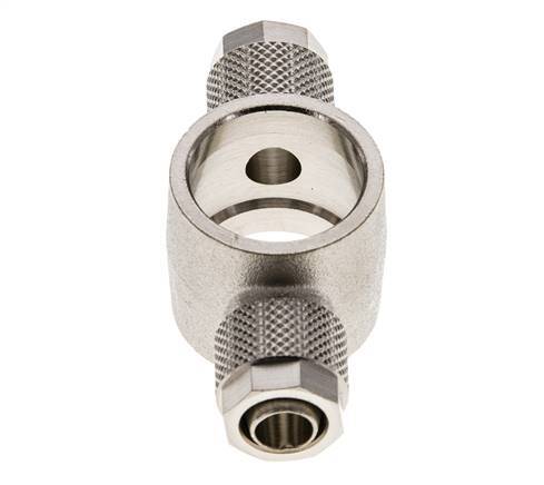 10x8 & G1/2'' Vernickelter Messing Banjo T Aufsteckfitting