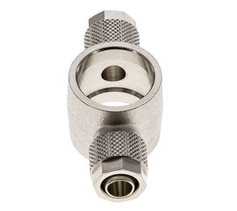 10x8 & G1/2'' Vernickelter Messing Banjo T Aufsteckfitting