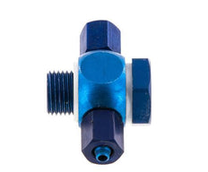 4.3x3 & G1/8'' Aluminium Banjo T-Steckverschraubung mit Außengewinde mit O-Ring [10 Stück]
