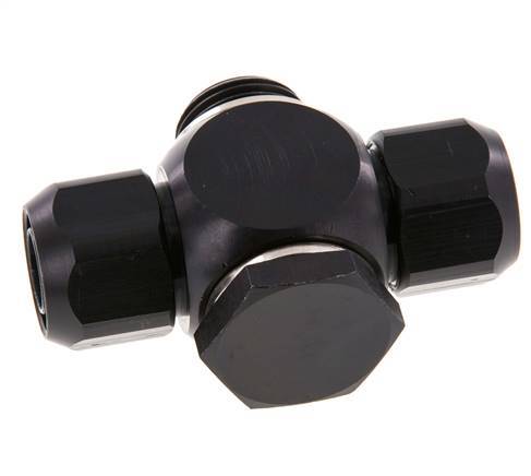 17,6x13 & G1/2'' Aluminium Banjo T-Steckverschraubung mit Außengewinde mit O-Ring [5 Stück]