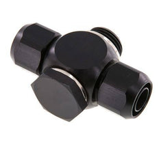 17,6x13 & G1/2'' Aluminium Banjo T-Steckverschraubung mit Außengewinde mit O-Ring [5 Stück]