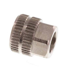 4.3x3mm (M7x0.75) Nickel-plated Brass Union Nut [20 Pieces]