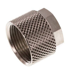 12x10mm (M16x1) Nickel-plated Brass Union Nut [10 Pieces]