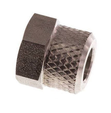 6x4mm (M10x1) Edelstahl-Überwurfmutter [2 Stück]