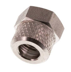 6x4mm (M10x1) Edelstahl-Überwurfmutter [2 Stück]