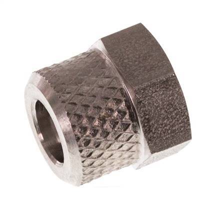 6x4mm (M10x1) Edelstahl-Überwurfmutter [2 Stück]