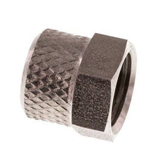 6x4mm (M10x1) Edelstahl-Überwurfmutter [2 Stück]