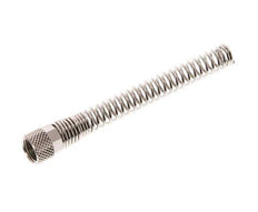 6x4mm (M10x1) Nickel-plated Brass Union Nut Bend Protection [2 Pieces]