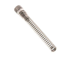 6x4mm (M10x1) Nickel-plated Brass Union Nut Bend Protection [2 Pieces]
