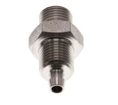 6x4 & G1/8'' Edelstahl 1.4571 Gerade Aufsteckverschraubung mit Außengewinde