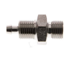 6x4 & G1/8'' Edelstahl 1.4571 Gerade Aufsteckverschraubung mit Außengewinde
