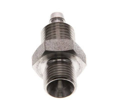 6x4 & G1/8'' Edelstahl 1.4571 Gerade Aufsteckverschraubung mit Außengewinde
