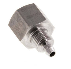 6x4 & G1/4'' Edelstahl 1.4571 Gerade Aufsteckverschraubung mit Innengewinde