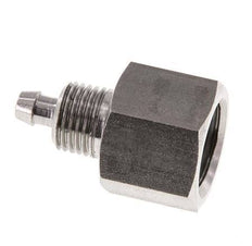 6x4 & G1/4'' Edelstahl 1.4571 Gerade Aufsteckverschraubung mit Innengewinde