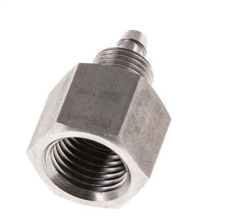 6x4 & G1/4'' Edelstahl 1.4571 Gerade Aufsteckverschraubung mit Innengewinde