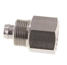 10x8 & G3/8'' Stainless Steel 1.4571 Straight Push-on Fitting with Female Threads